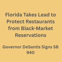 Florida Takes Lead to Protect Restaurants from Black-Market Reservations