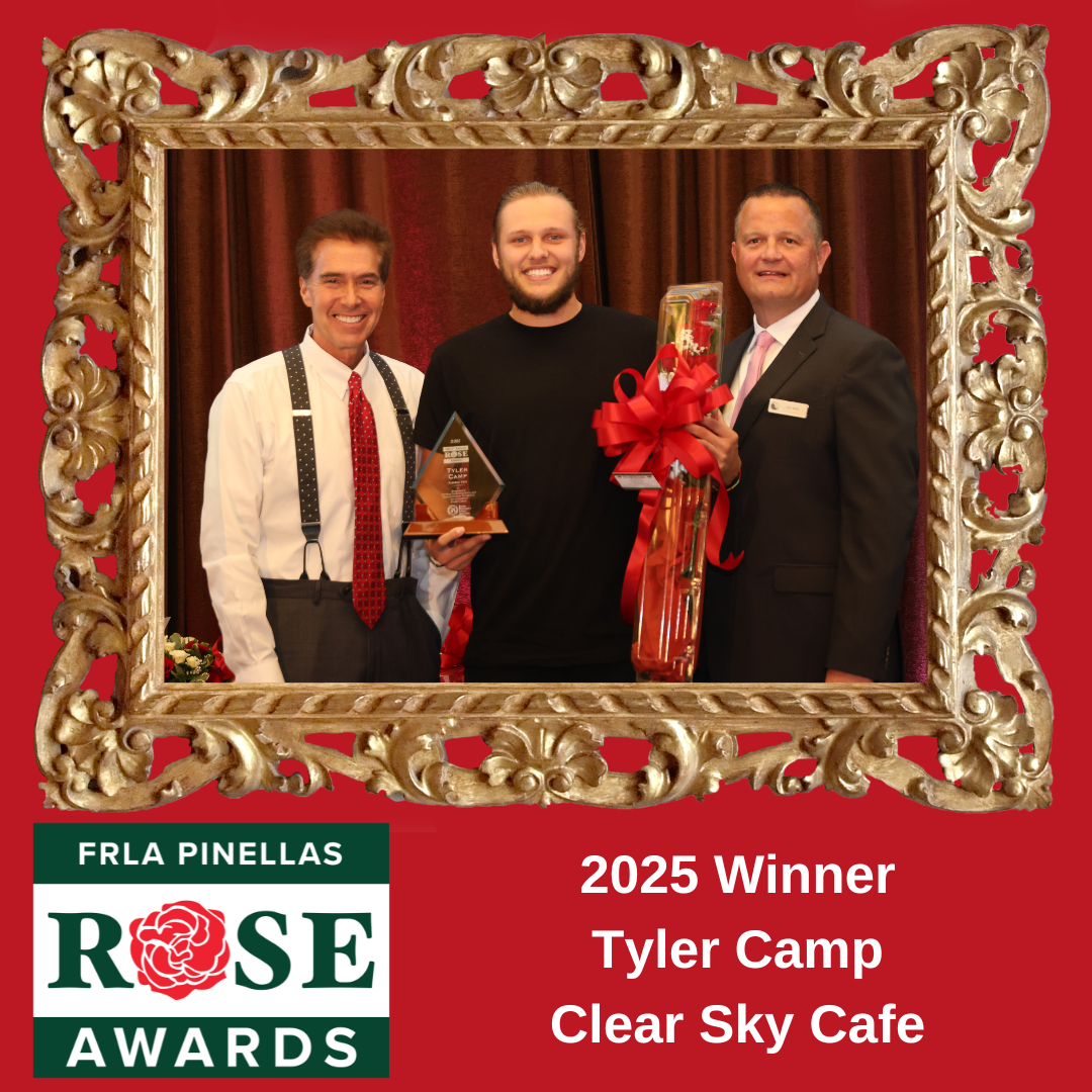 Pinellas Rose Awards Winners Framed 2025
